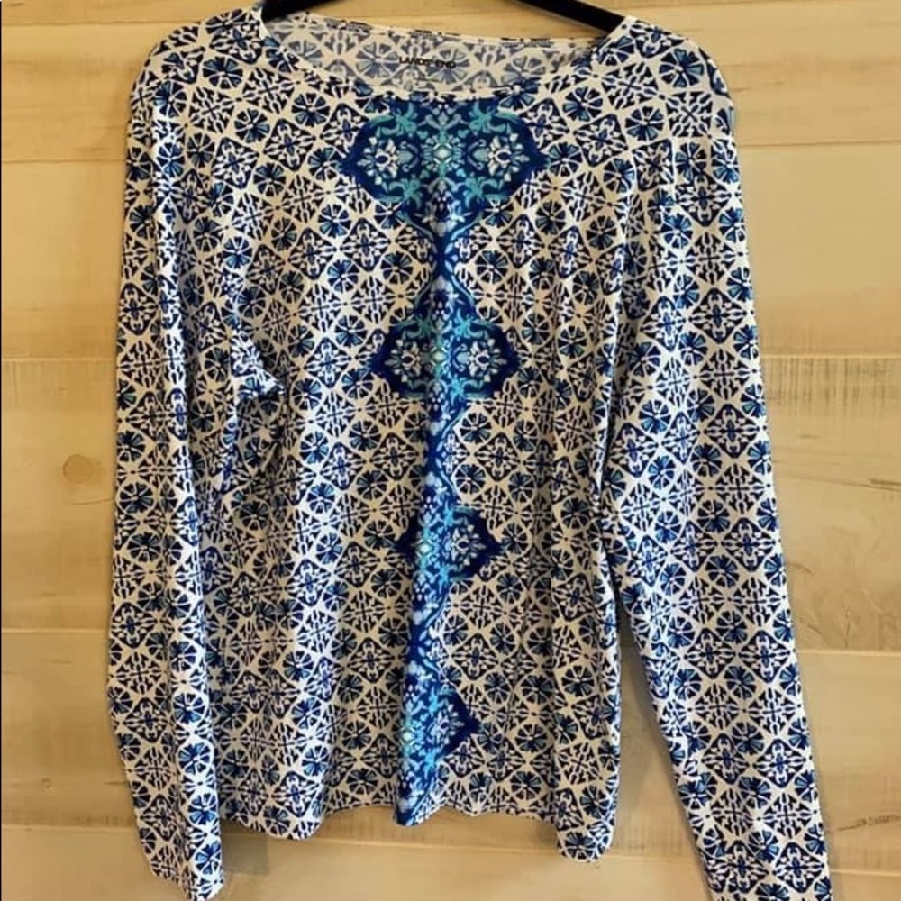 Lands End Swimsuit/Sun shirt